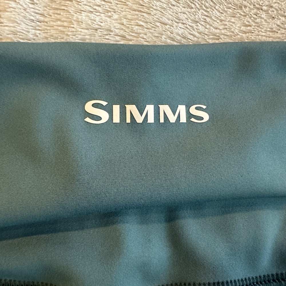 Simms Green Camo Leggings Size Medium - Picture 4 of 7
